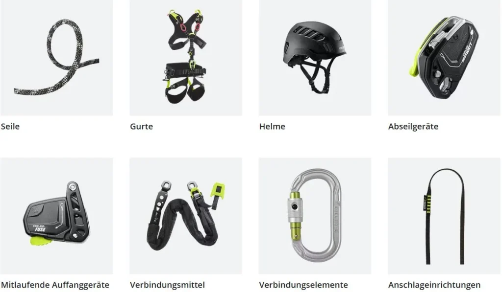 PSAgA, Absturzsicherung, Auffanggerät, Höhenarbeit